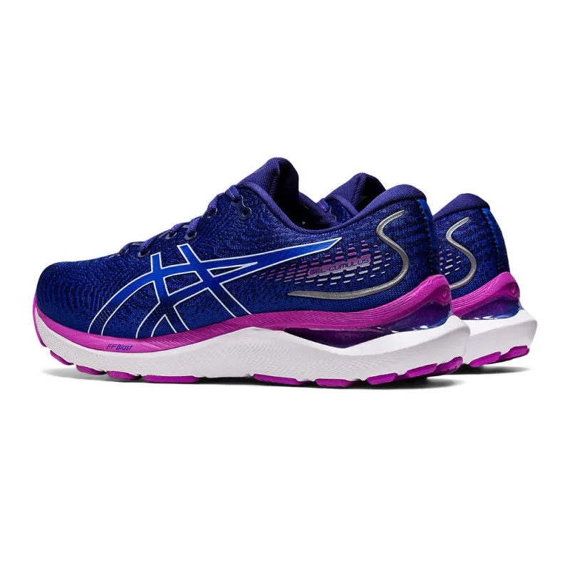 Asics Gel-Cumulus 24 Blu Viola - Scarpe Running Donna