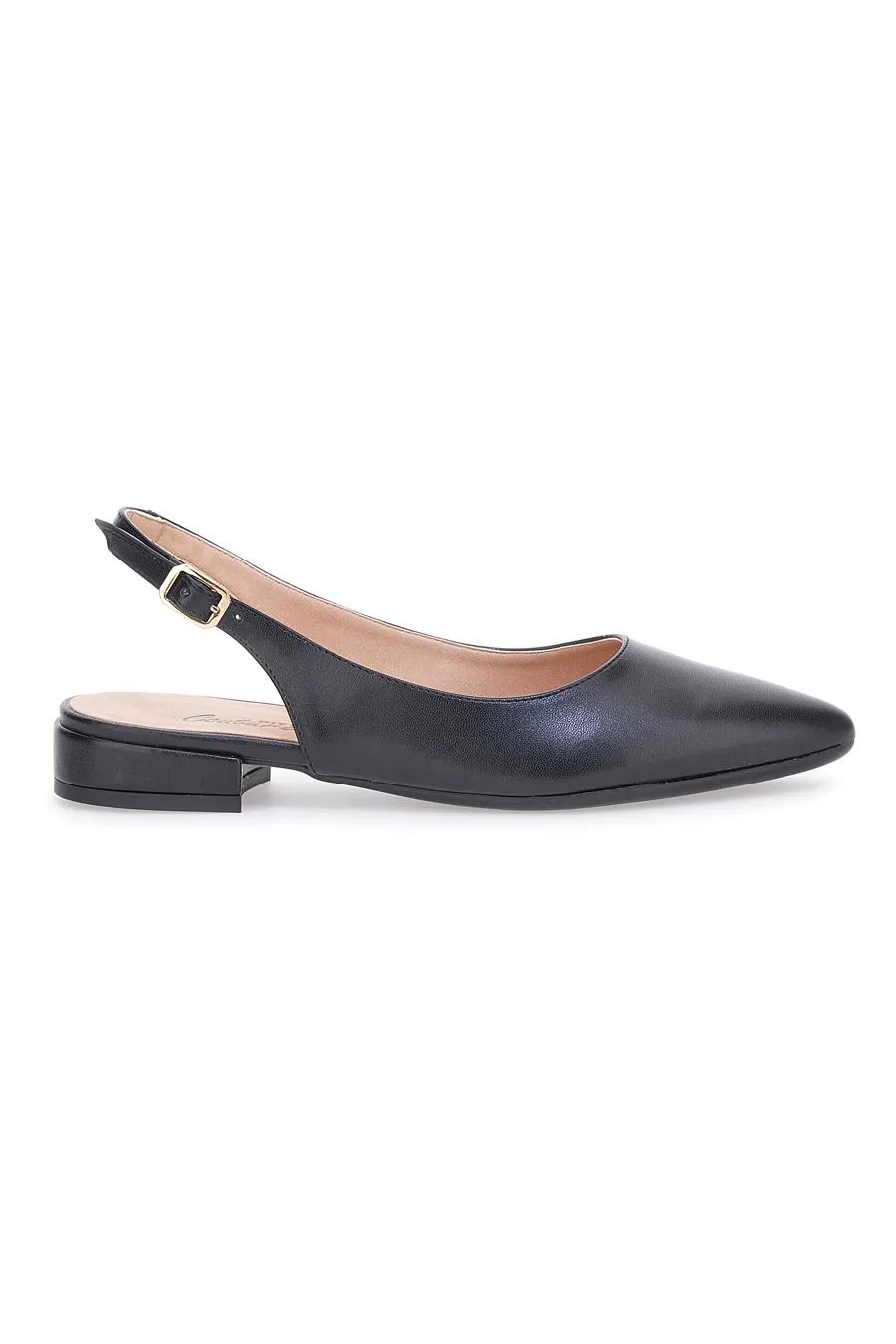Ballerine a punta Pittarello Couture 6016 Nere