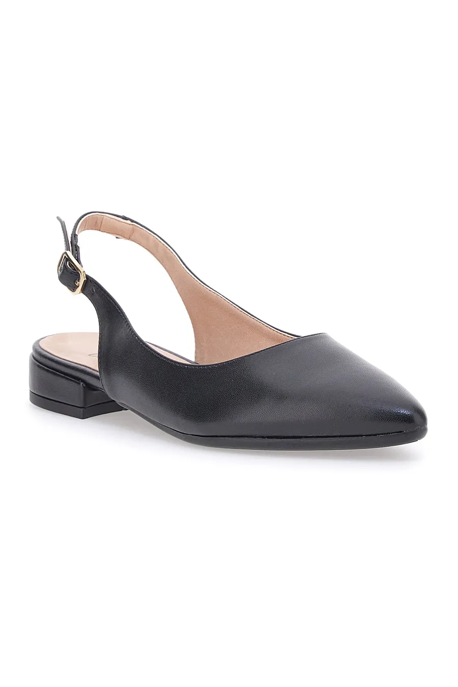 Ballerine a punta Pittarello Couture 6016 Nere