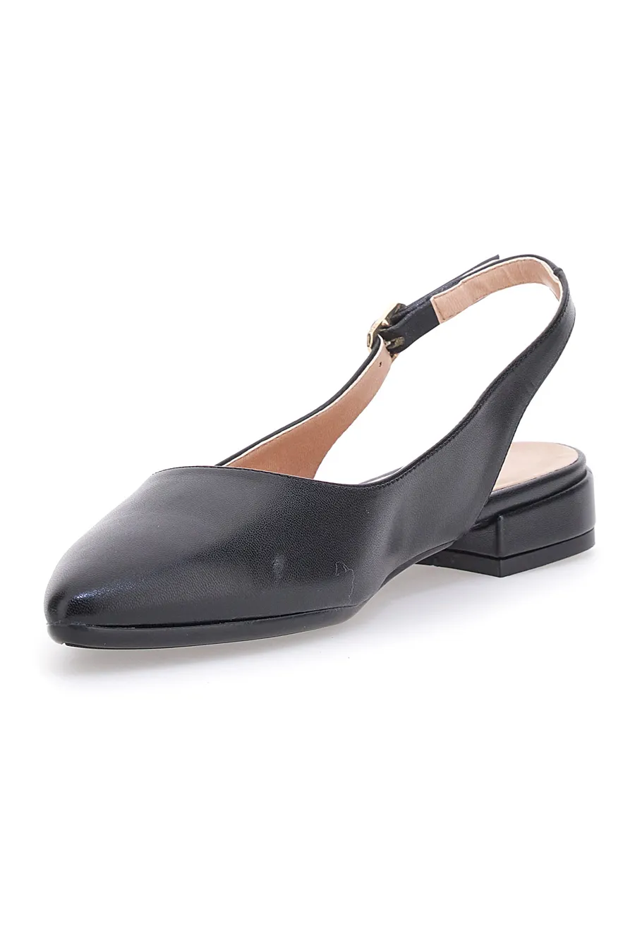 Ballerine a punta Pittarello Couture 6016 Nere