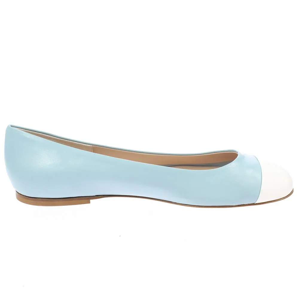 Ballerine in Nappa punta in vernice