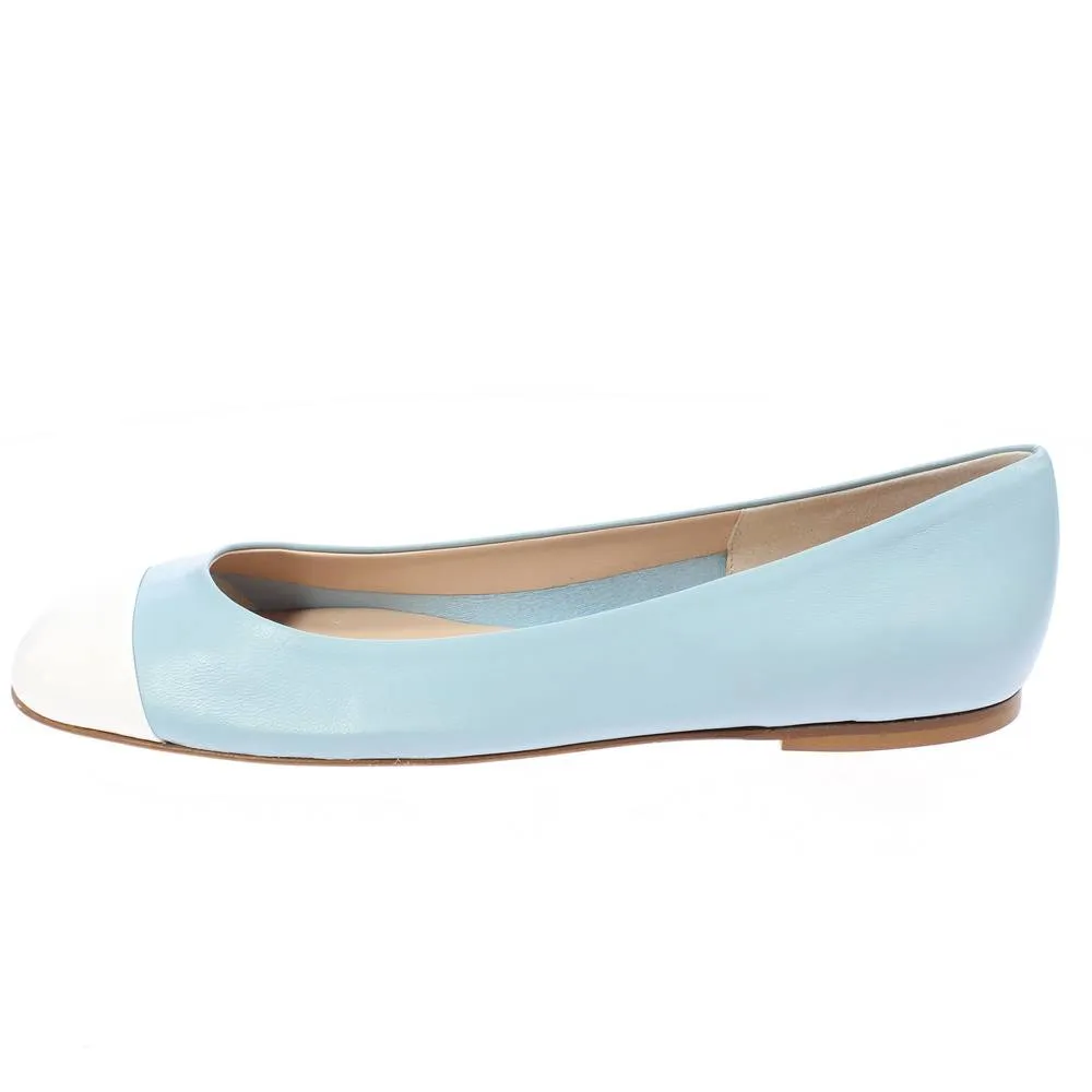 Ballerine in Nappa punta in vernice