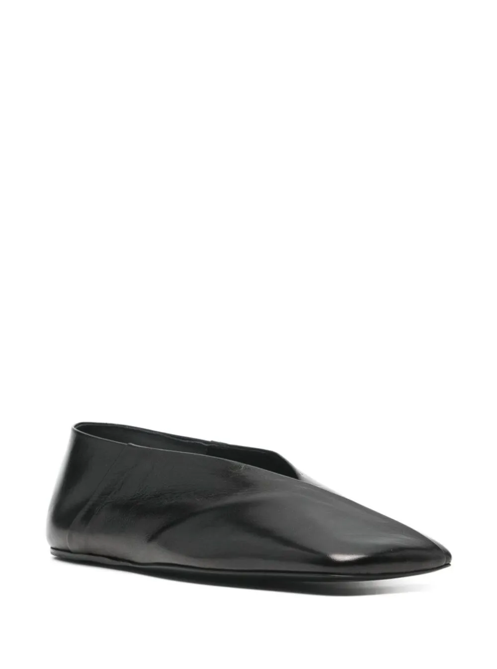 Ballerine in pelle
