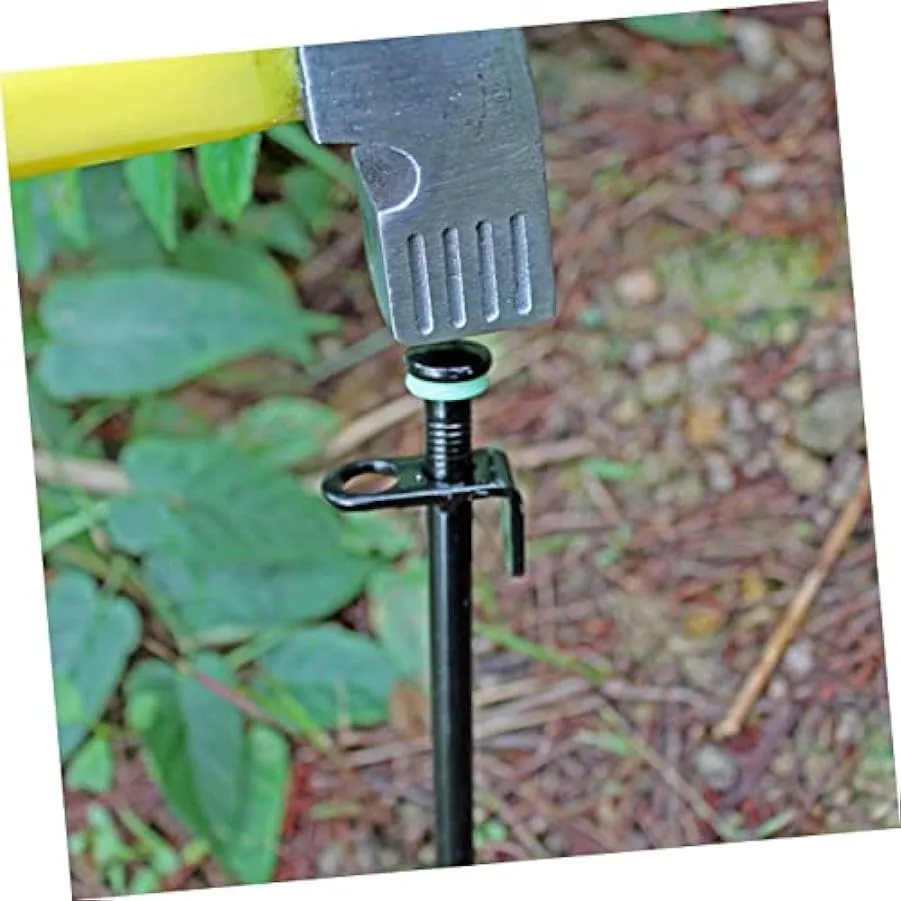 BESPORTBLE 8 Pz Picchetti per Tende Pesanti Pali della Tenda in Titanio Chiodi per Tende da Sole All’aperto Pali Paesaggistici P