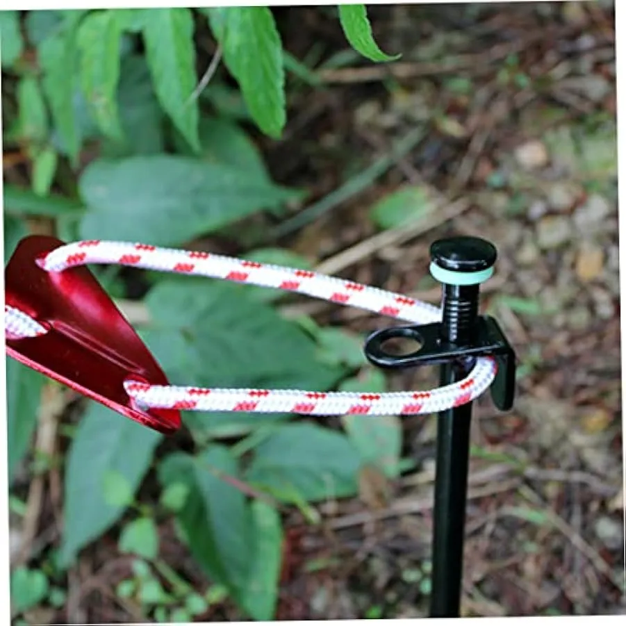 BESPORTBLE 8 Pz Picchetti per Tende Pesanti Pali della Tenda in Titanio Chiodi per Tende da Sole All’aperto Pali Paesaggistici P