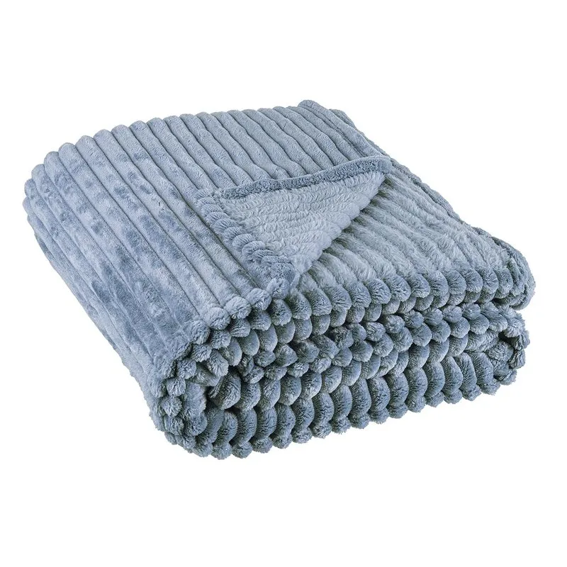 Bizzotto Plaid Rachele azzurro 150x200