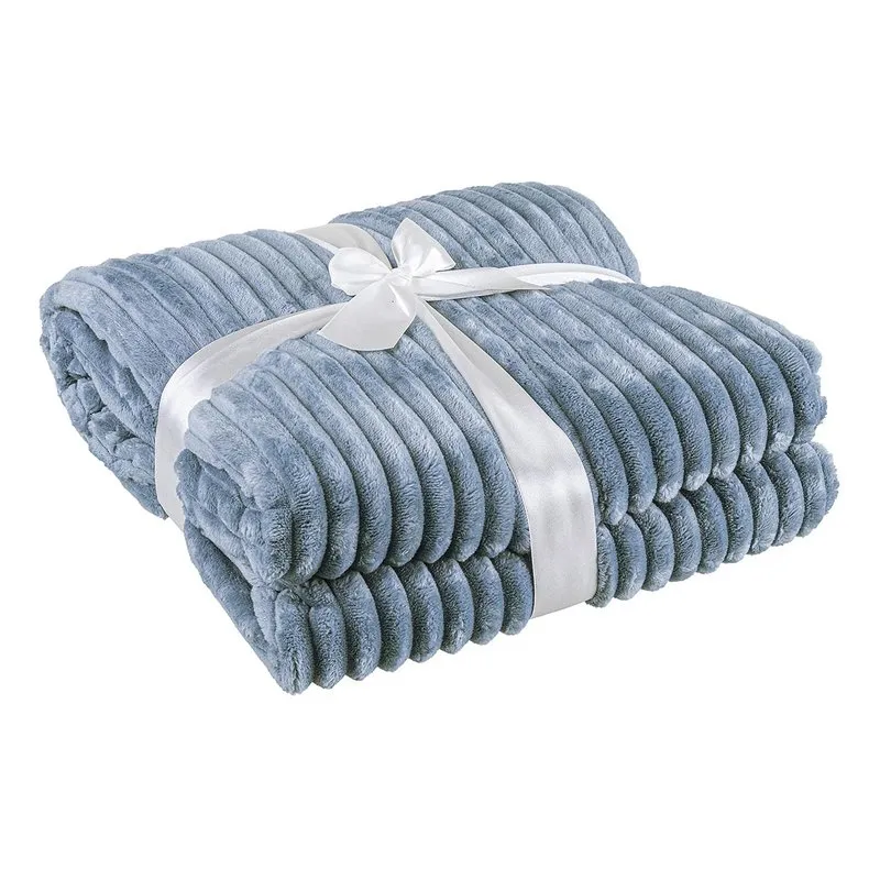 Bizzotto Plaid Rachele azzurro 150x200