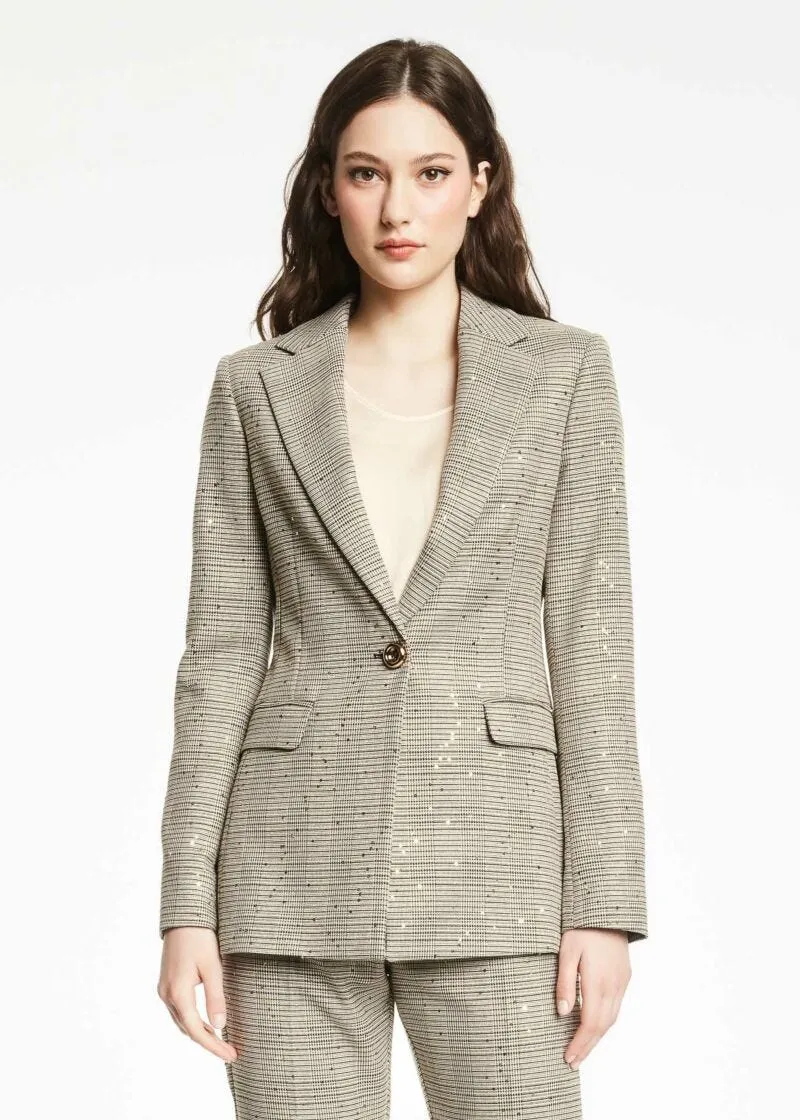 Blazer con paillettes