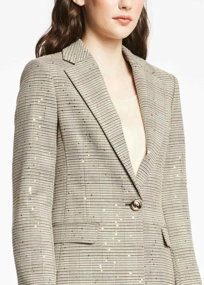 Blazer con paillettes