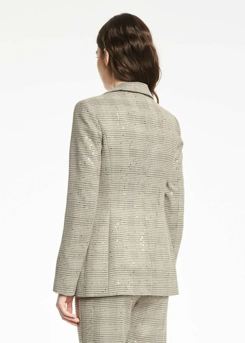 Blazer con paillettes