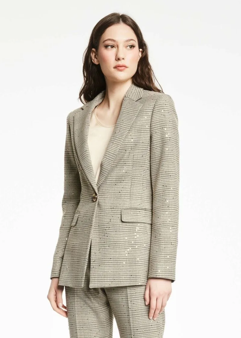 Blazer con paillettes