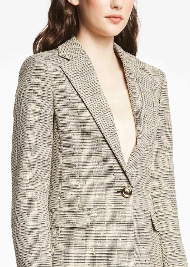 Blazer con paillettes