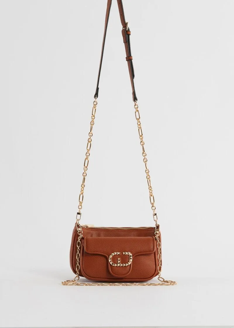 Borsa crossbody con mini bag