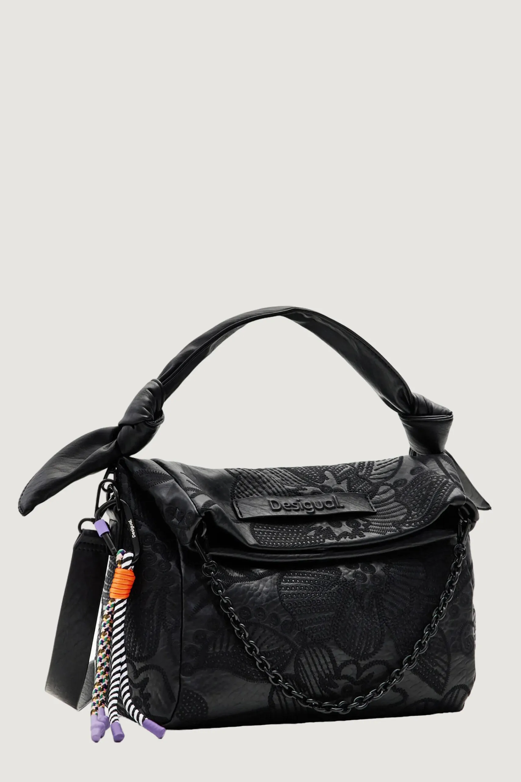 Borsa Desigual alpha loverty 3.0 Nero