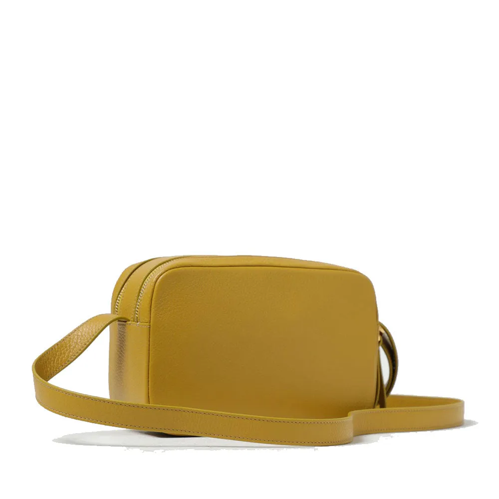 Borsa Donna a Tracolla COCCINELLE in Pelle linea Gleen colore Citronella