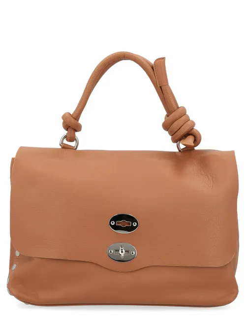 Borsa Zanellato Postina Piuma Knot M color cuoio