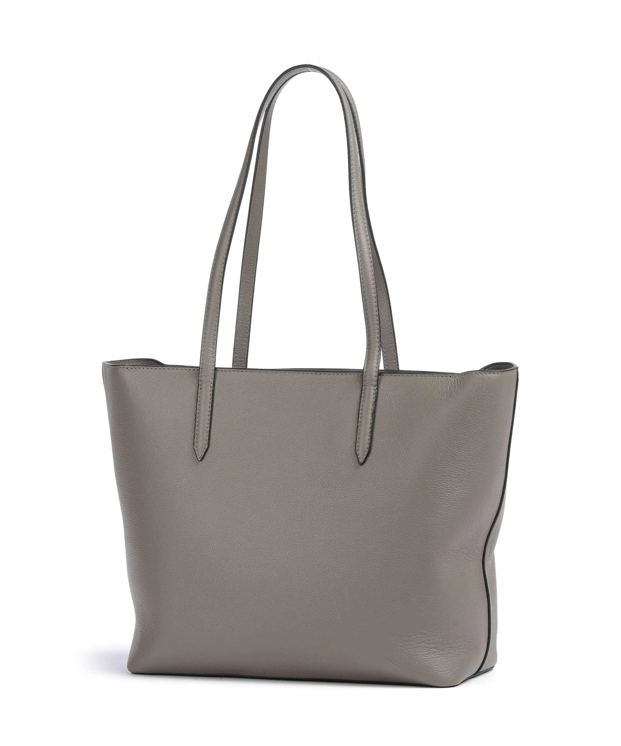  BOSS Alyce Borsa shopper pelle di vacchetta grana taupe  