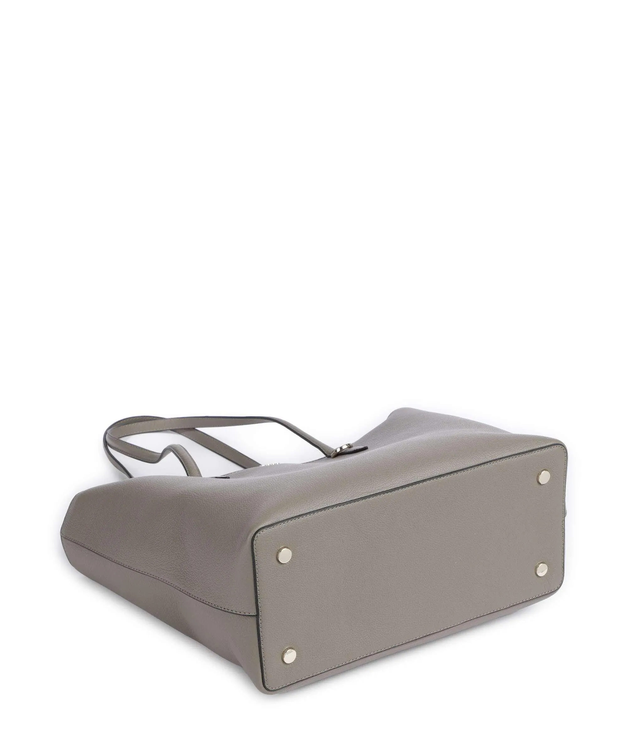  BOSS Alyce Borsa shopper pelle di vacchetta grana taupe  