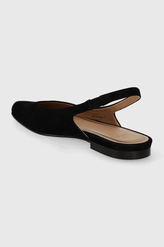 BOSS ballerine in pelle scamosciata Rose