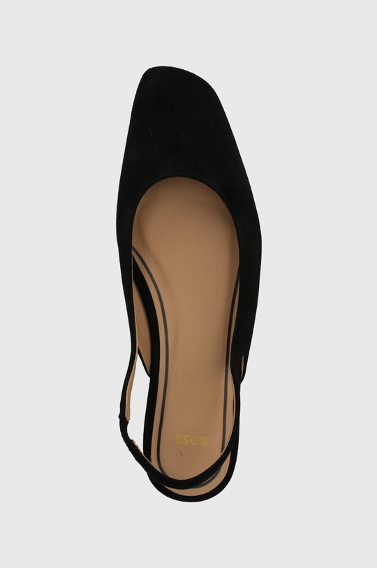 BOSS ballerine in pelle scamosciata Rose