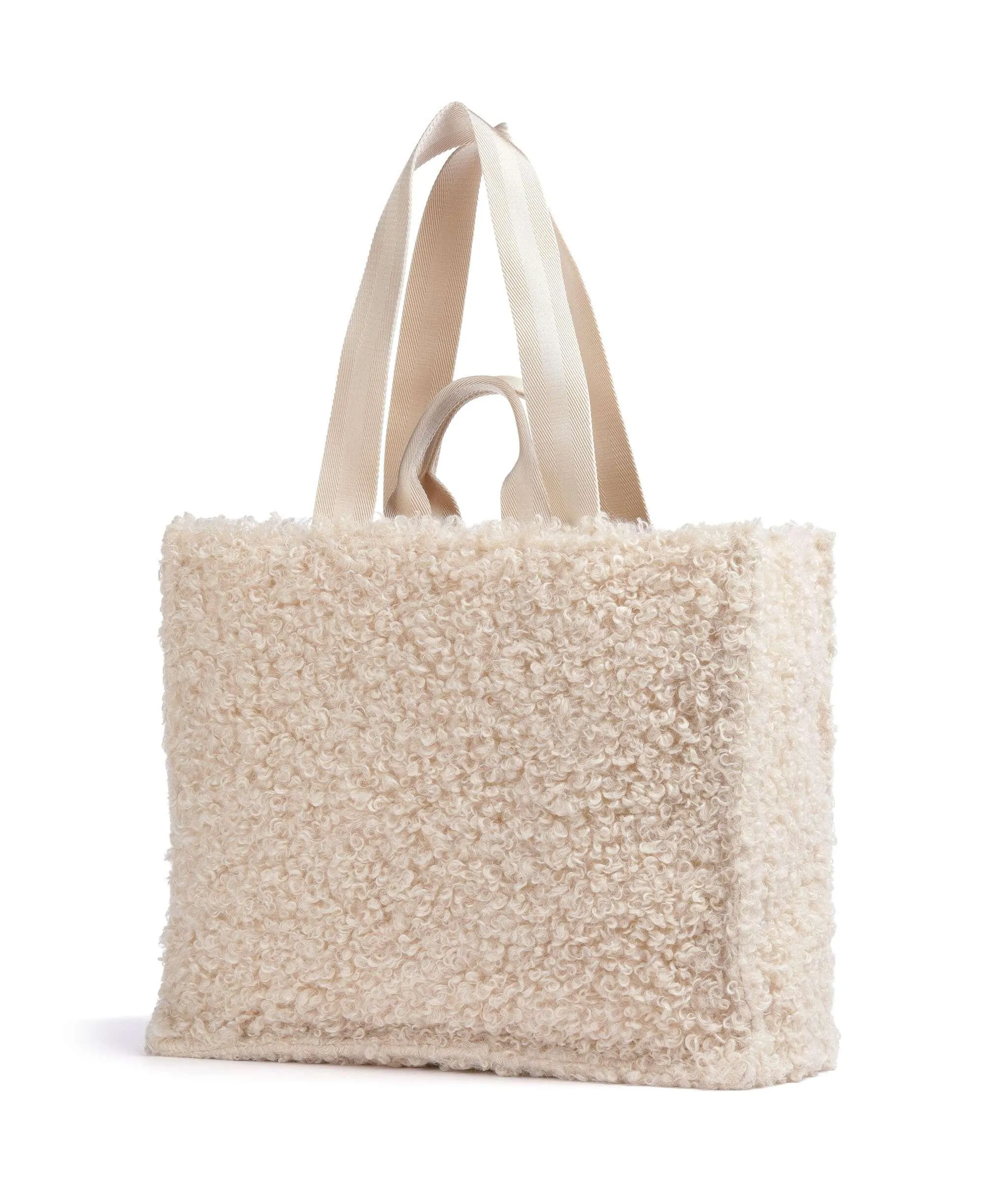  BOSS Deva Borsa shopper poliestere beige  