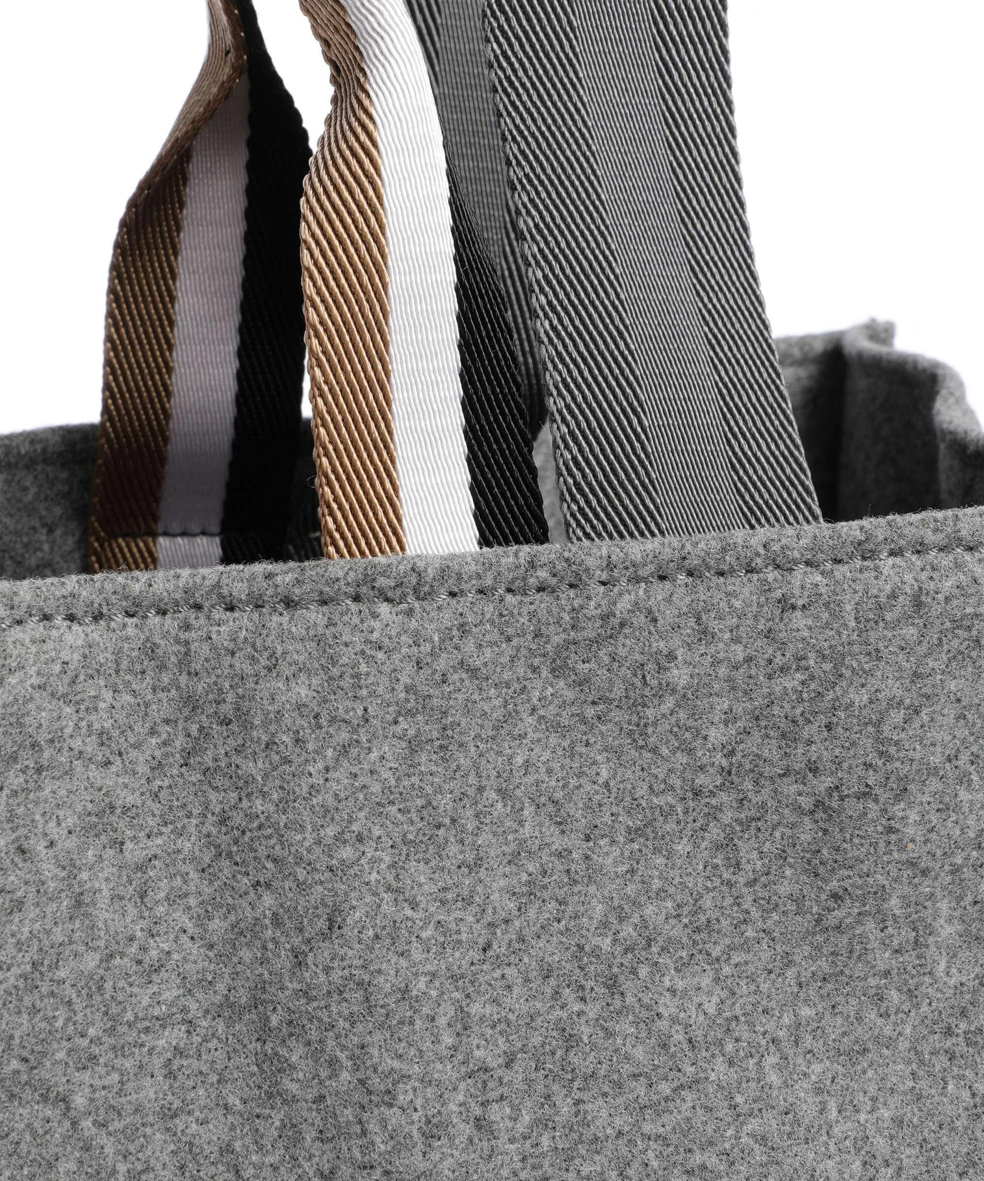  BOSS Deva Borsa shopper poliestere riciclato grigio  