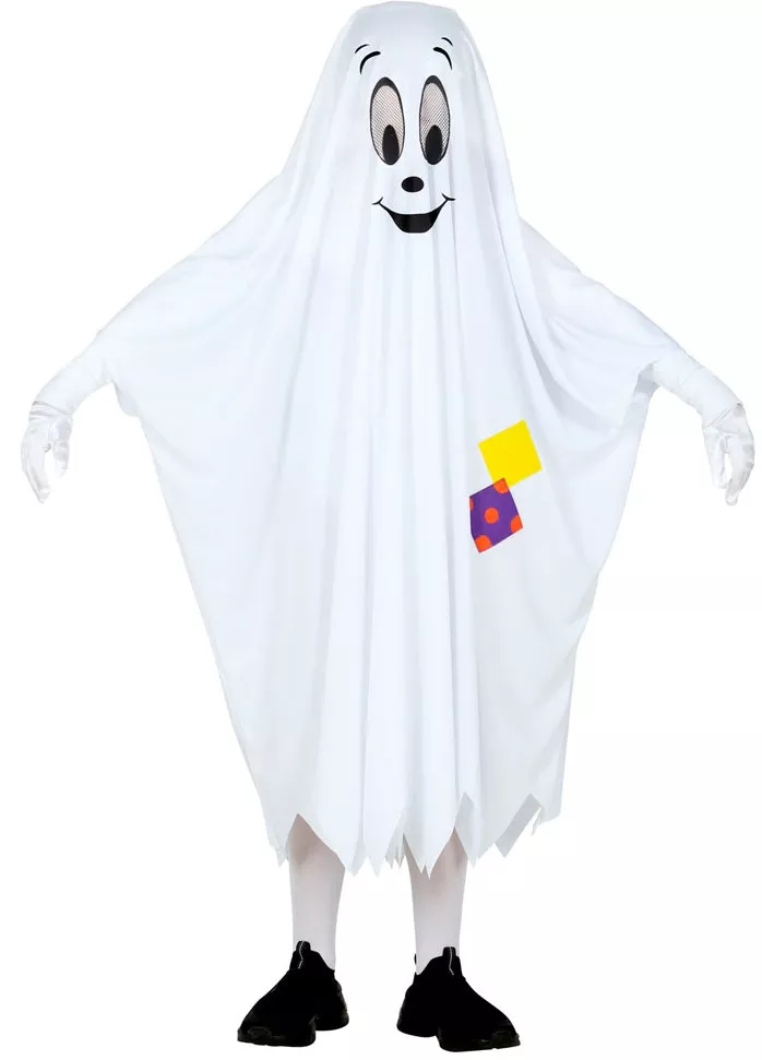 Buon costume da bambino fantasma di Halloween