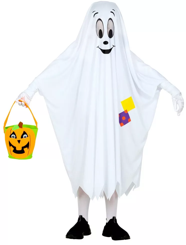 Buon costume da bambino fantasma di Halloween