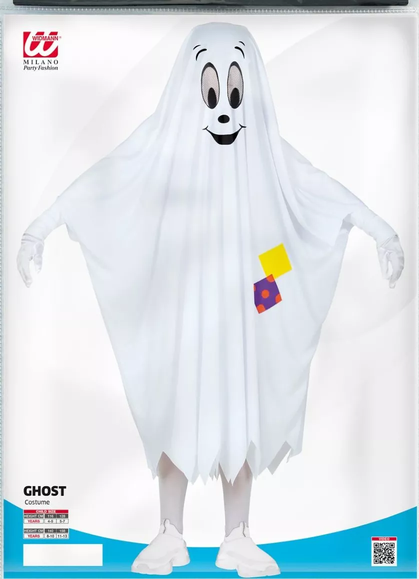 Buon costume da bambino fantasma di Halloween