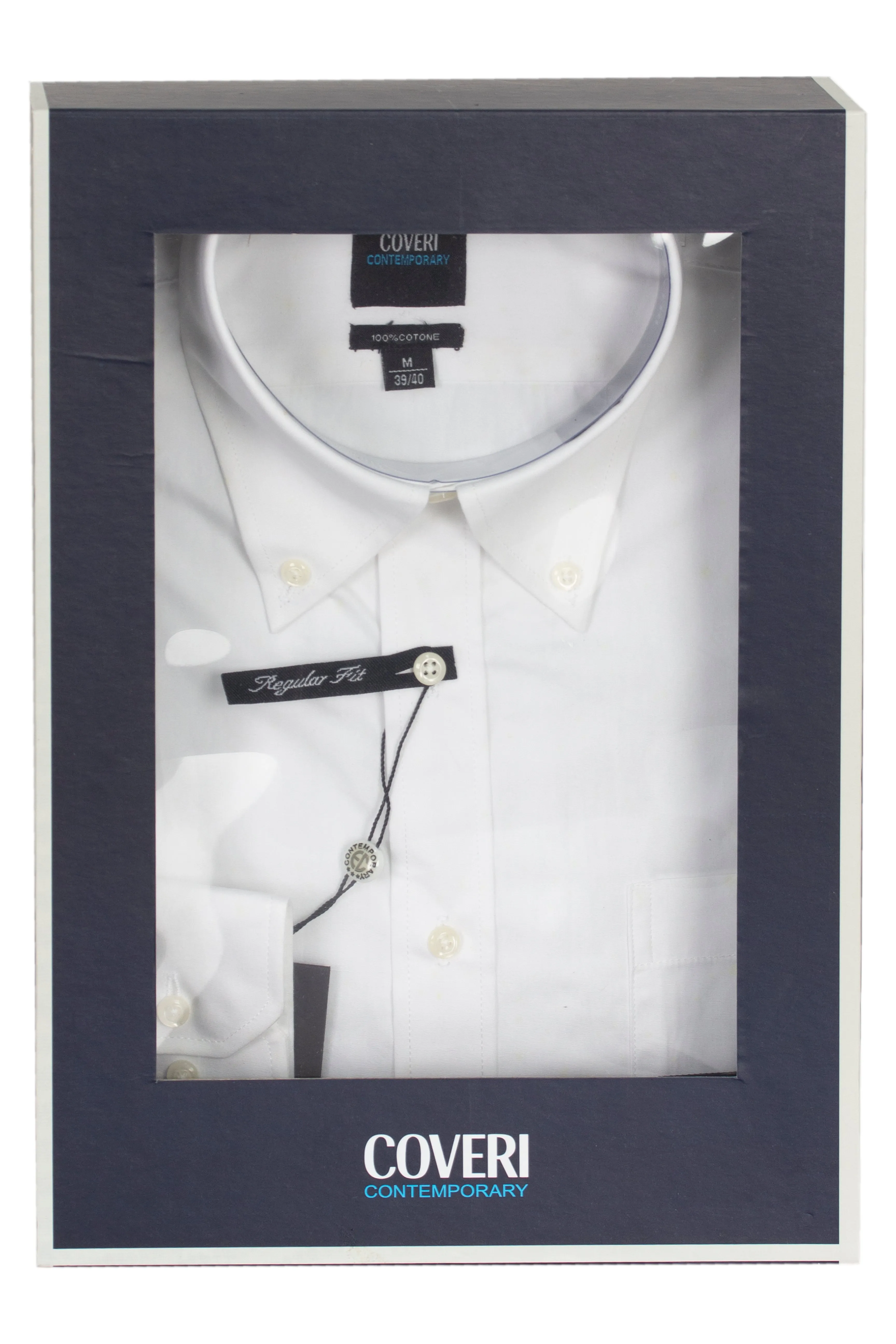 Camicia classica da uomo in scatola magnetica