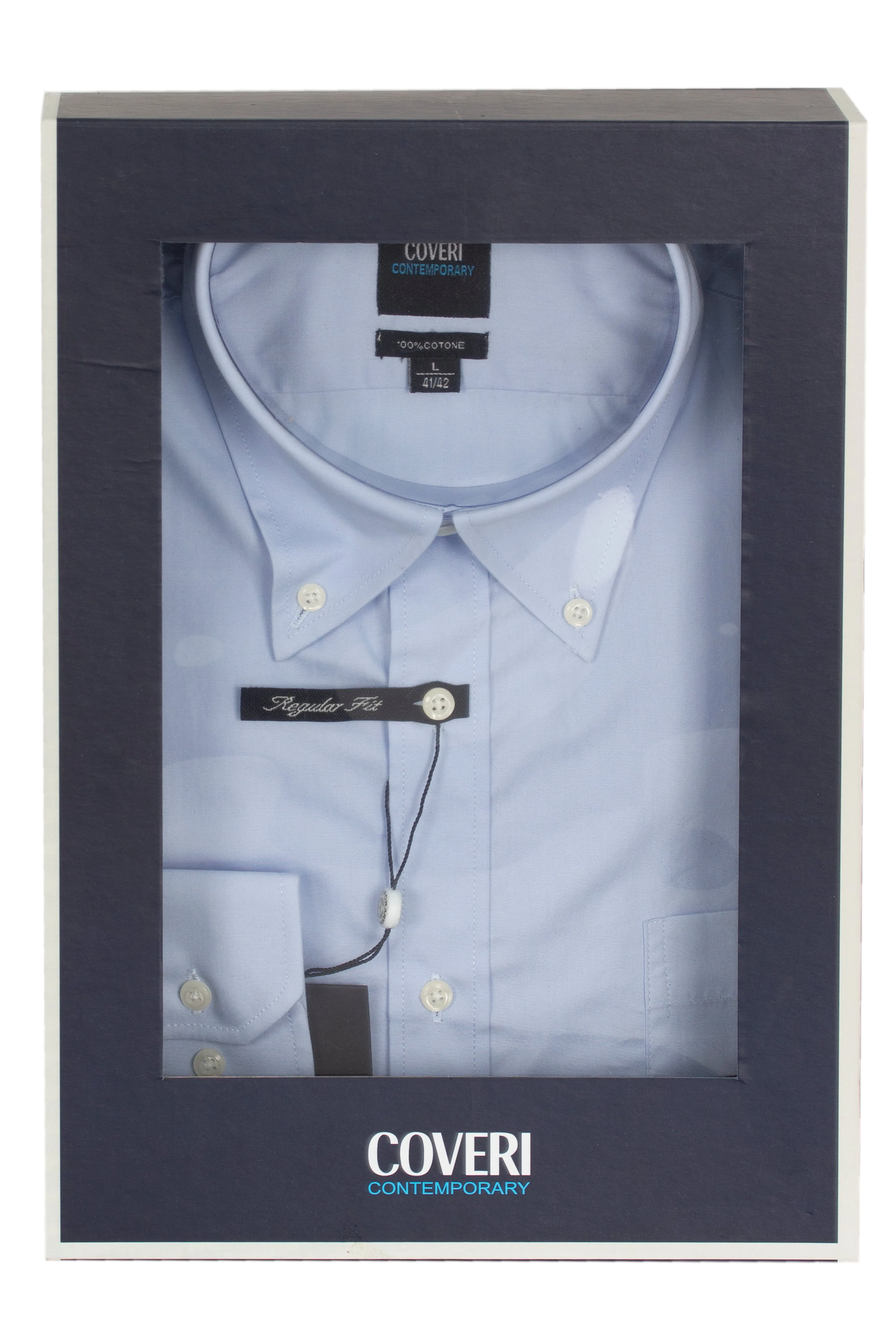 Camicia classica da uomo in scatola magnetica