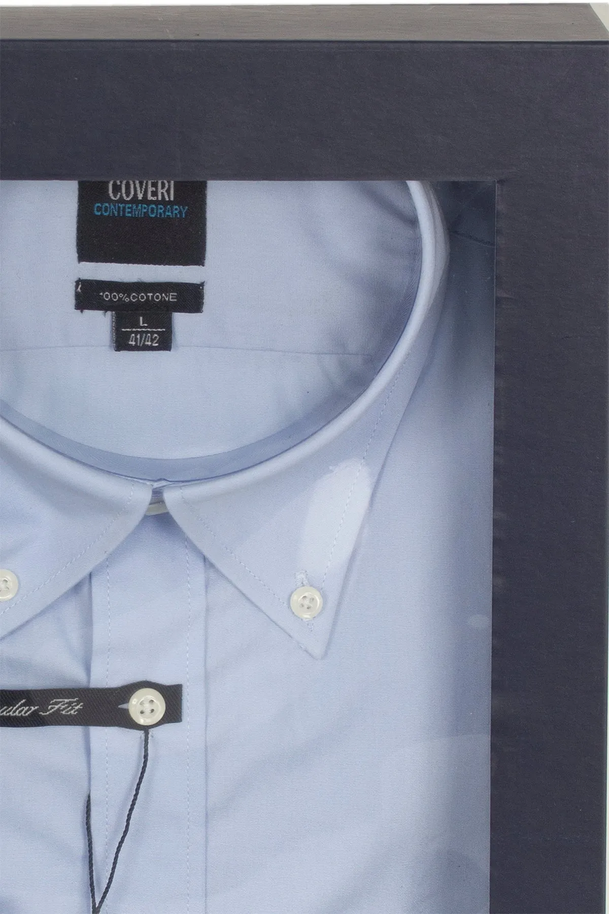 Camicia classica da uomo in scatola magnetica
