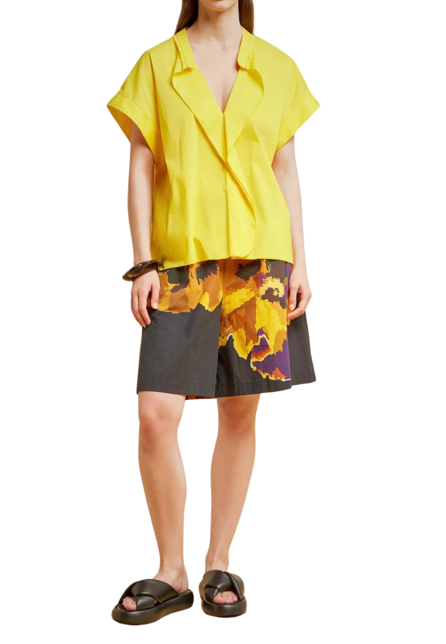 CAMICIA CON VOLANT