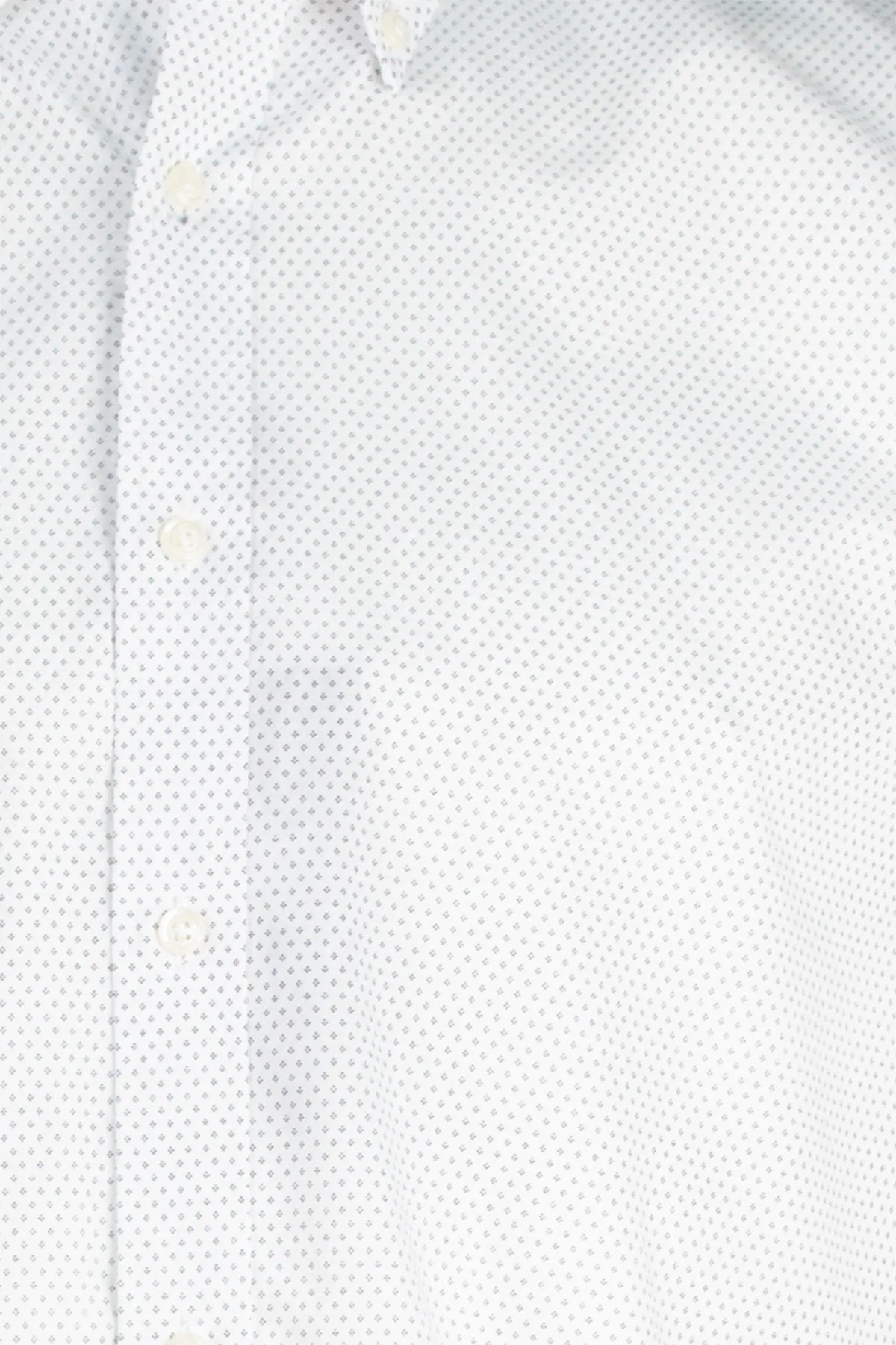 Camicia in cotone microfantasia button down