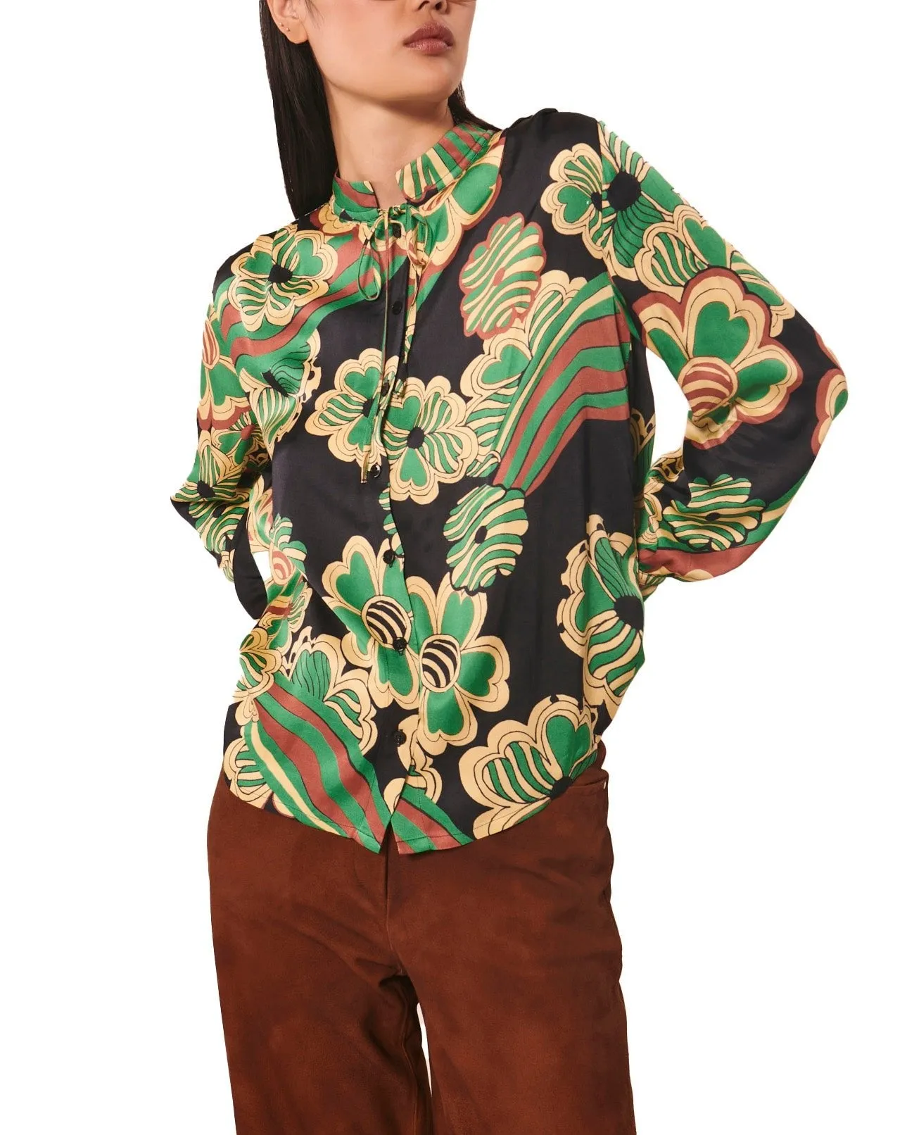 Camicia Slem Nocturne fantasia