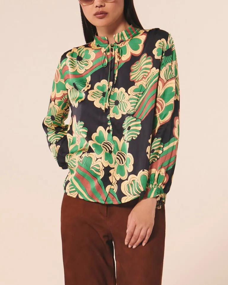 Camicia Slem Nocturne fantasia