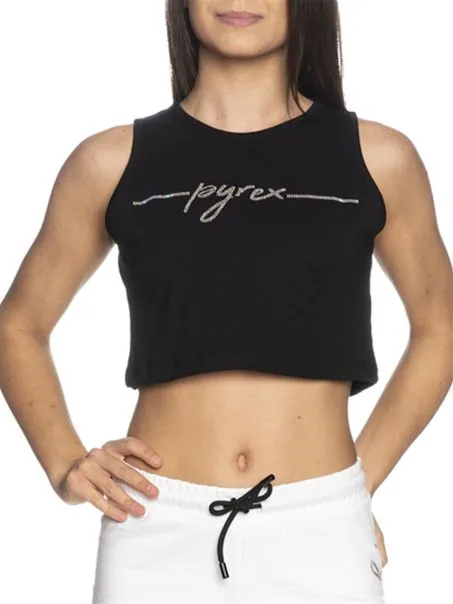 Canotta Pyrex Donna Nero