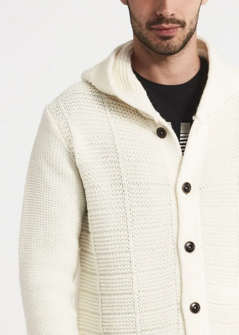 Cardigan con cappuccio
