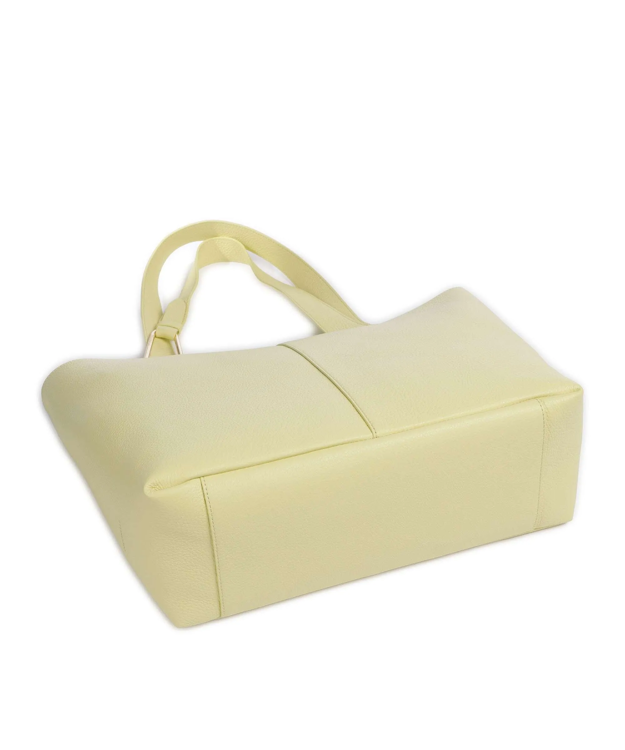  Coccinelle Brume Borsa shopper pelle granulata giallo  