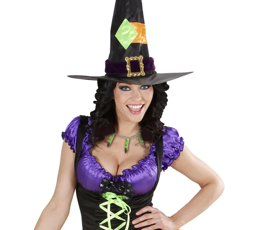 Collana di Halloween con le dita delle streghe