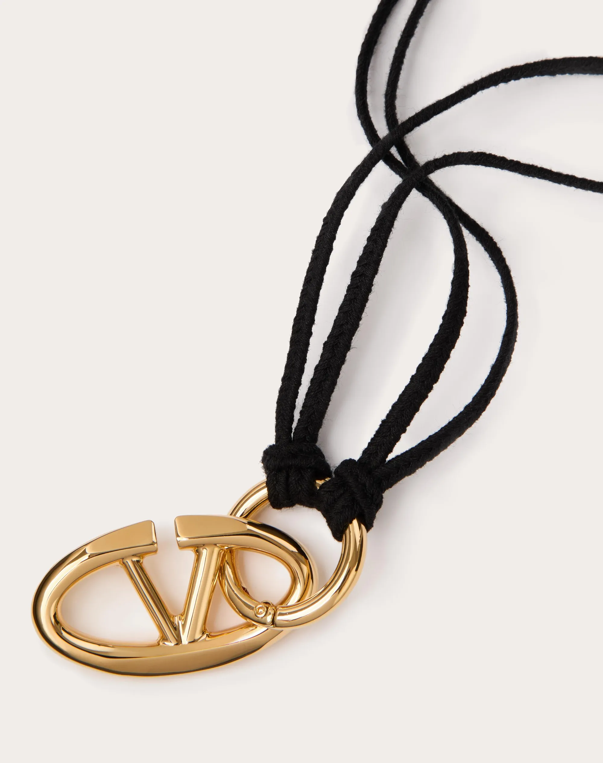 COLLANA VLOGO THE BOLD EDITION IN CORDA E METALLO
