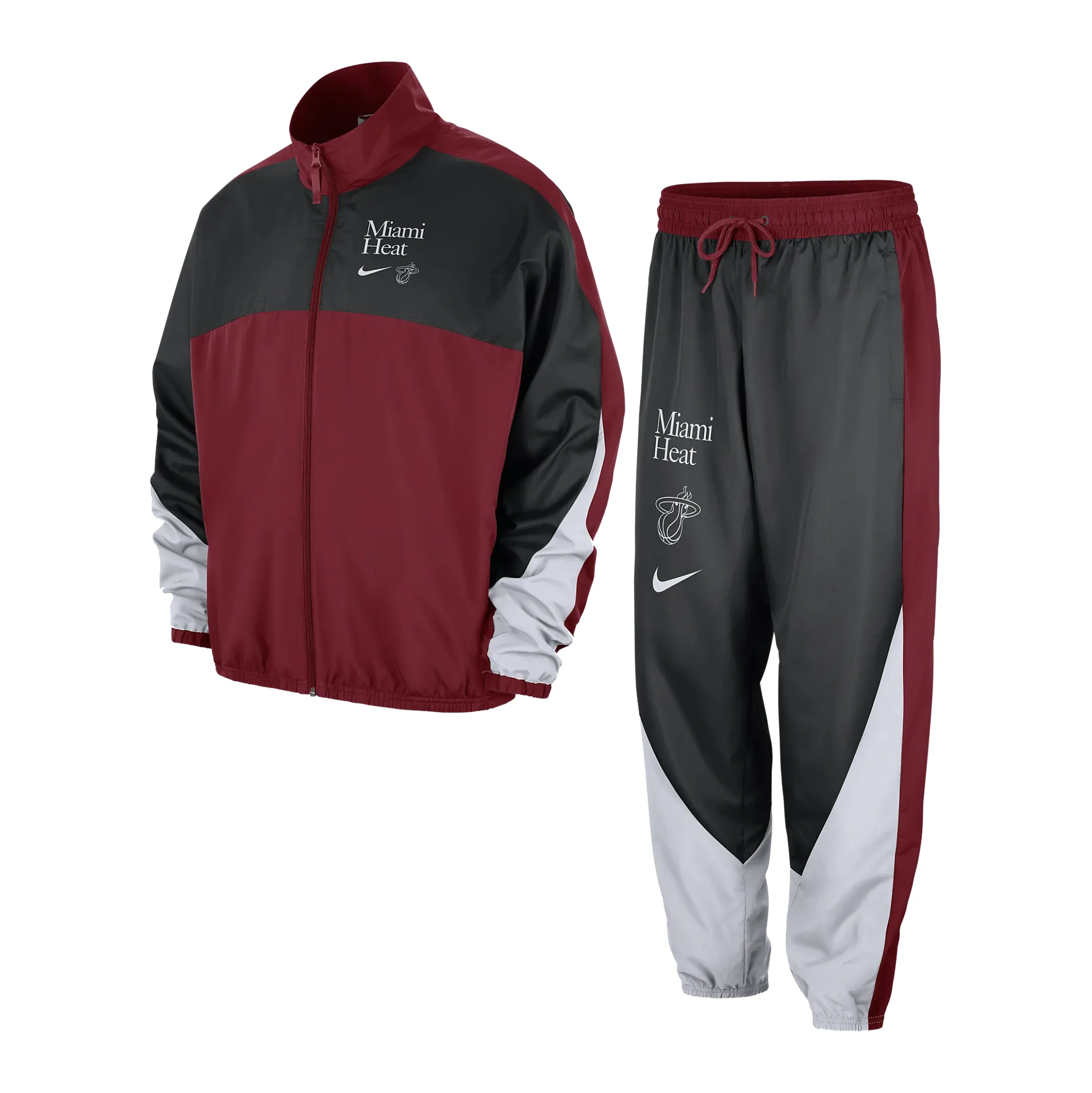 Completo Tuta Uomo Nba Starting Five Tracksuit Miahea Original Team Colors