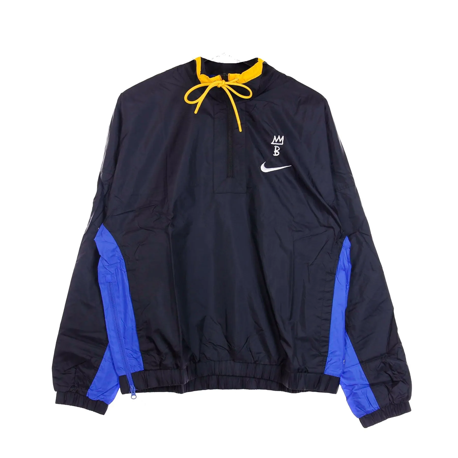 Completo Tuta Uomo Nba Tracksuit Courtside City Edition Bronet Black/royal Blue/university Gold
