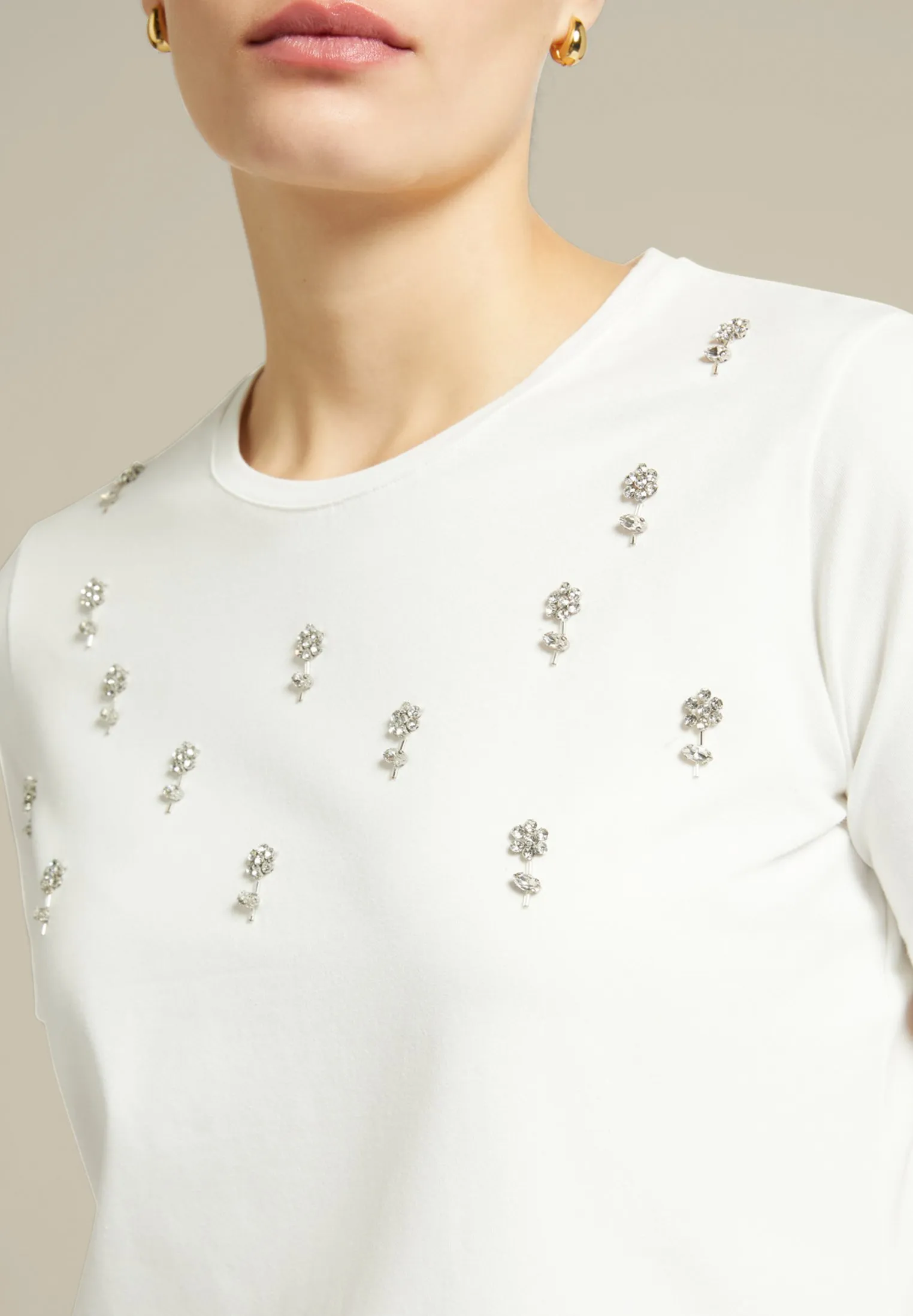CON FLOREALE - T-shirt con stampa