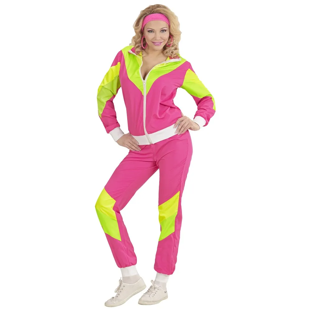 Costume Tuta Anni 80 Unisex per Feste a Tema, Taglia M, Adulto