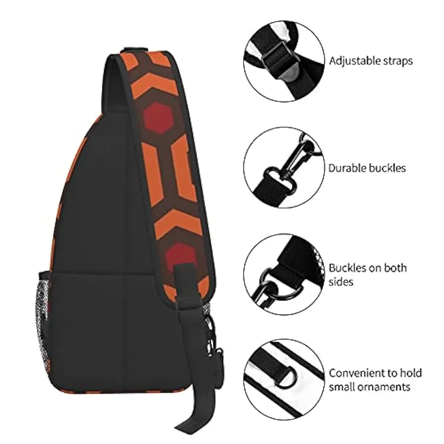DJNGN Borsa a tracolla Shining Overlook, borsa a tracolla, zaino da trekking all’aperto per il fine settimana, adatto per uomini