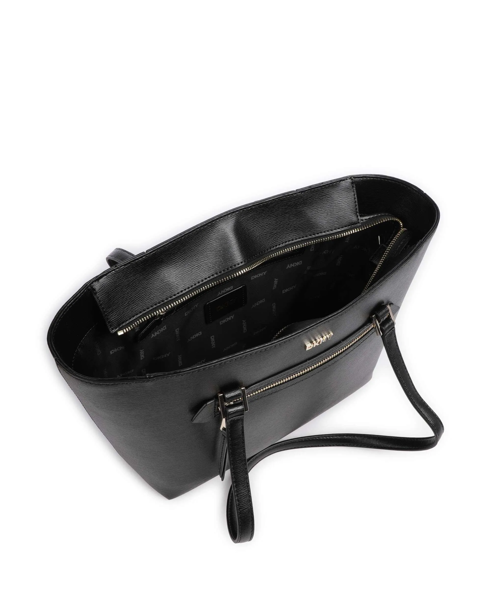  DKNY Bryant Borsa shopper pelle di vacchetta grana nero  