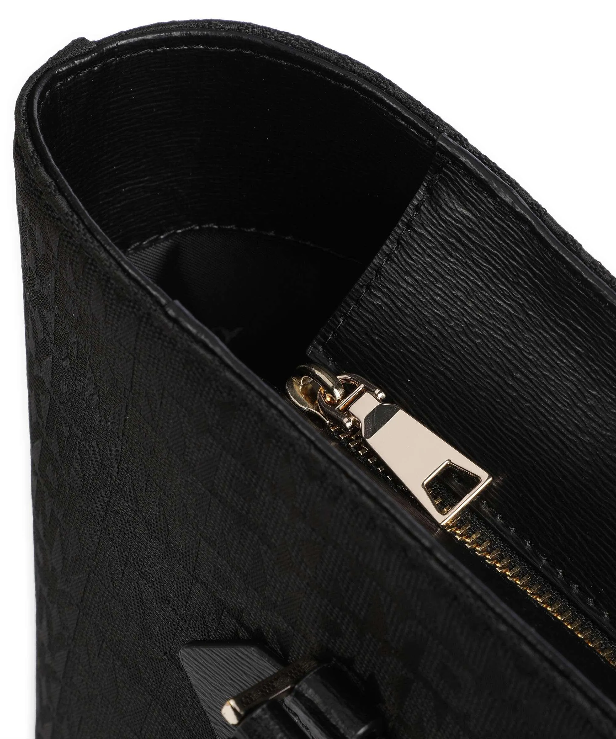  DKNY Bryant Borsa shopper poliestere, pelle di vacchetta grana nero  