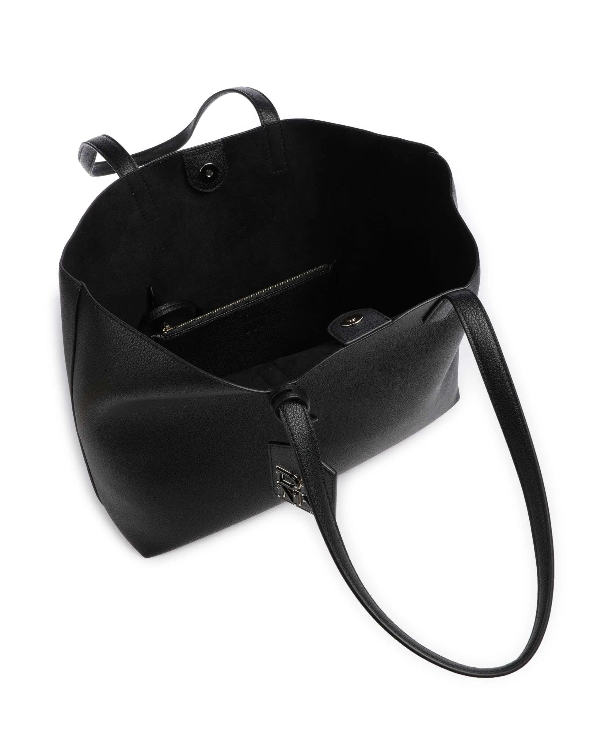  DKNY Park Slope Borsa shopper pelle di vacchetta grana nero  