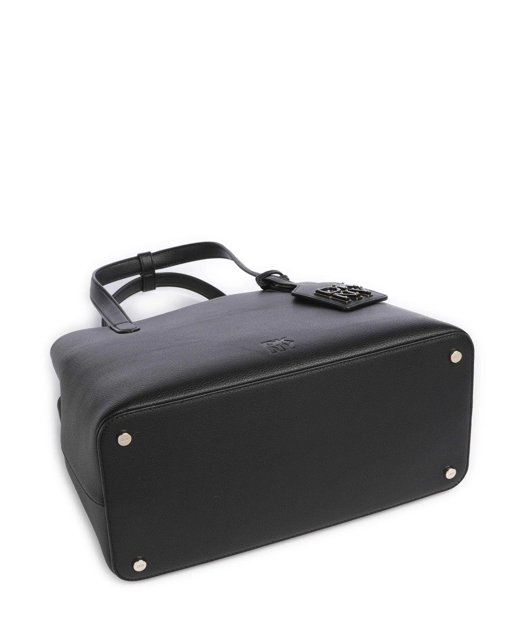  DKNY Yorkville Borsa shopper pelle di vacchetta grana nero  